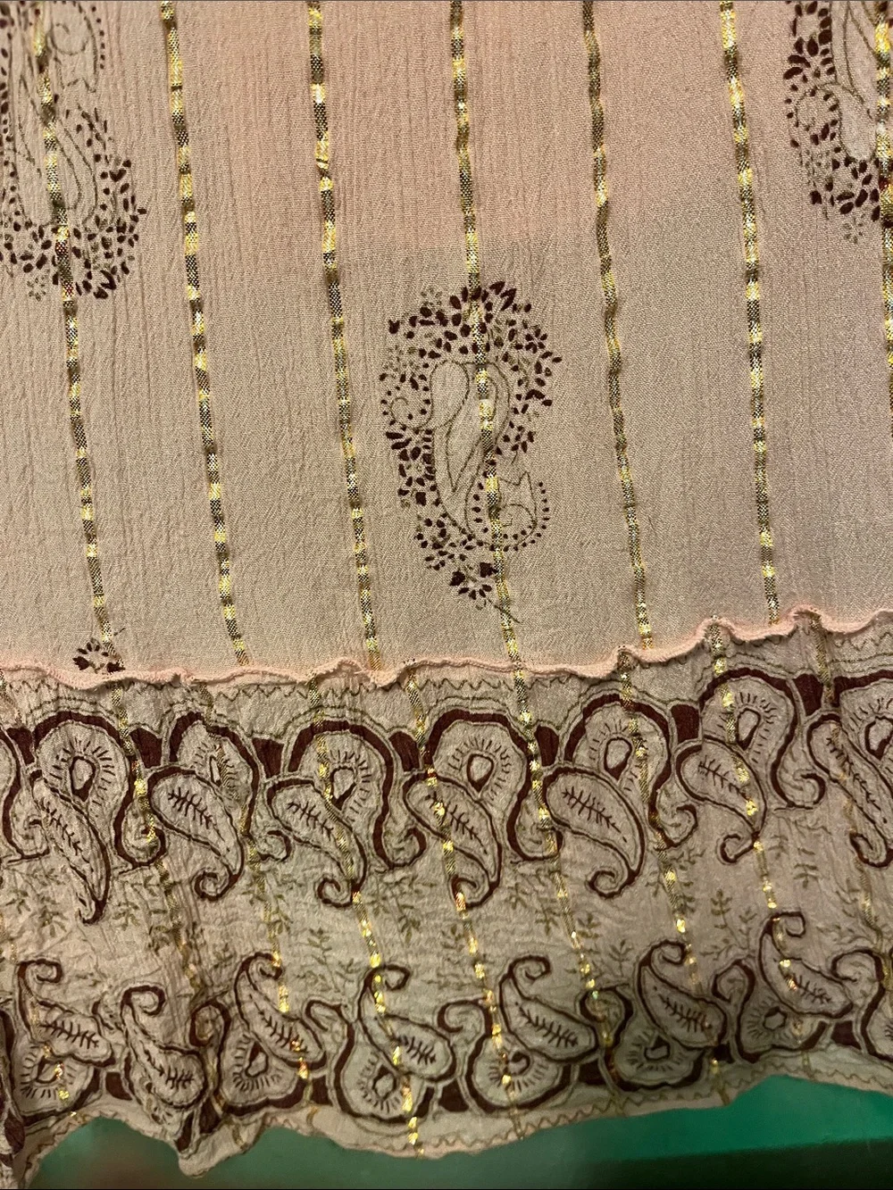 Boho Embellished Pink Maxi Dress - Picture 8 of 8